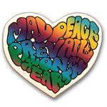 Heart of Peace Magnet
