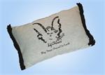 Angel of Infinite Love Tapestry Pillow